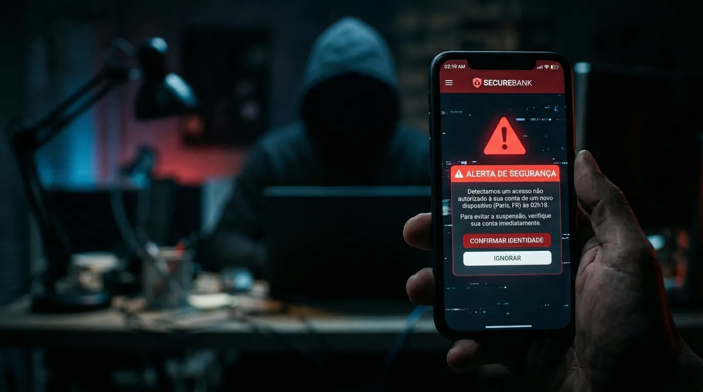 Imagem representativa de Golpes Digitais e Fraudes Bancárias